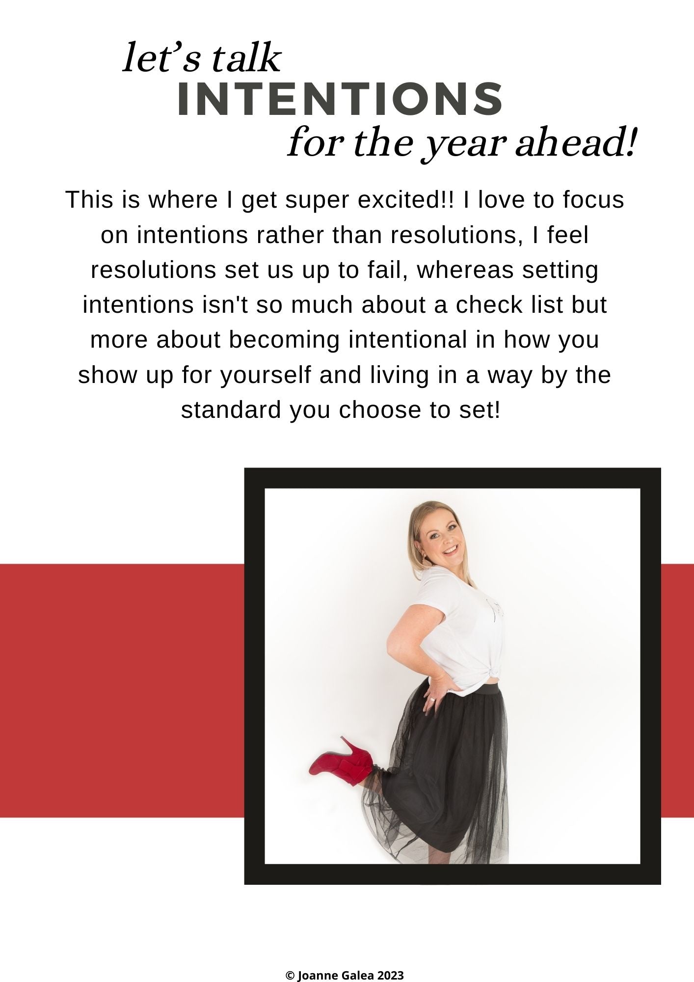 Reflections & Intentions 2025