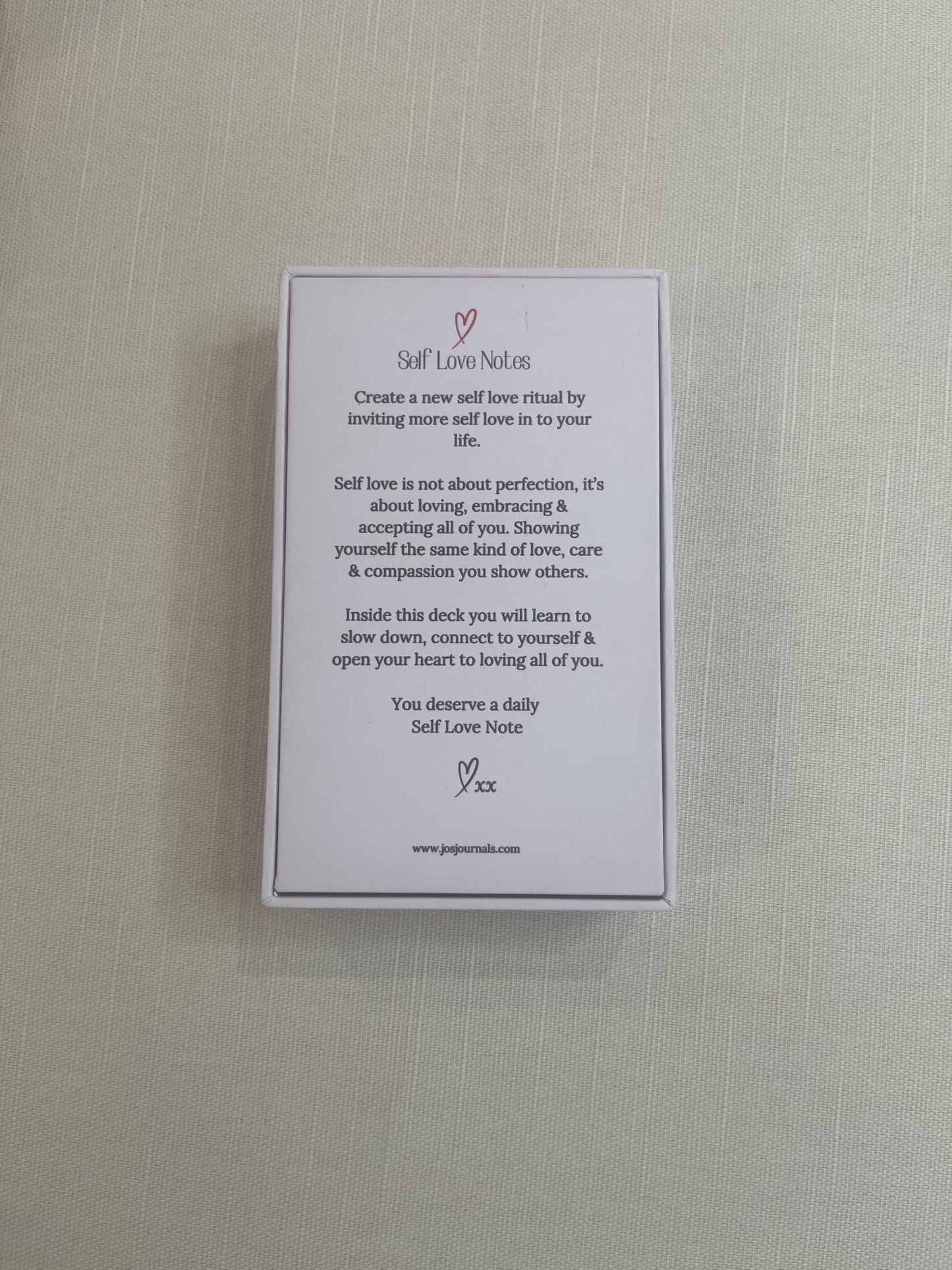 Self Love Notes - Affirmation Card Deck